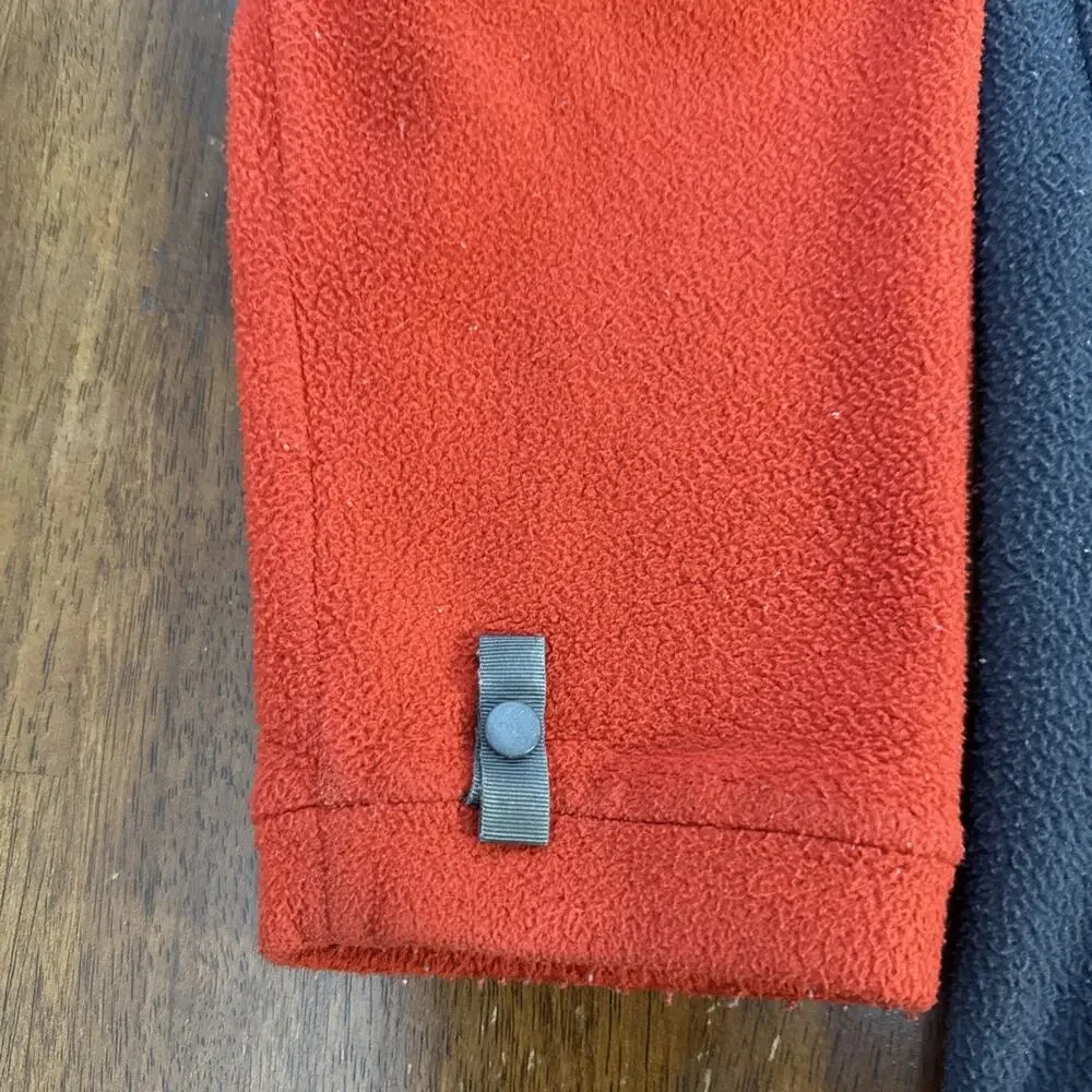 The North Face Fleece‎ Jacket Boys XL Long Sleeve Full Zip Red Pockets